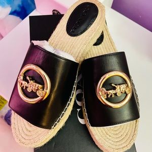 🔥Sale 🔥NWT Coach Camille Leather Espa size 7.5